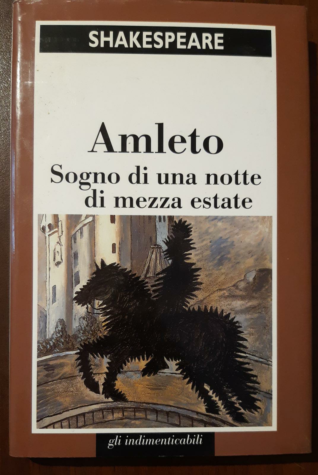 Amleto sogno di una notte di mezza estate - copertina