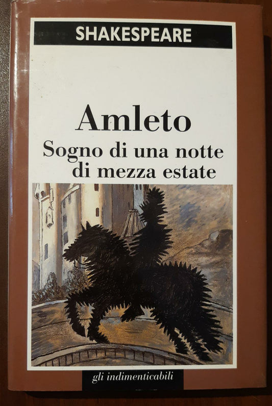 Amleto sogno di una notte di mezza estate - copertina