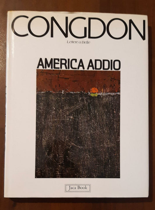 America addio - Lettera a Belle - copertina
