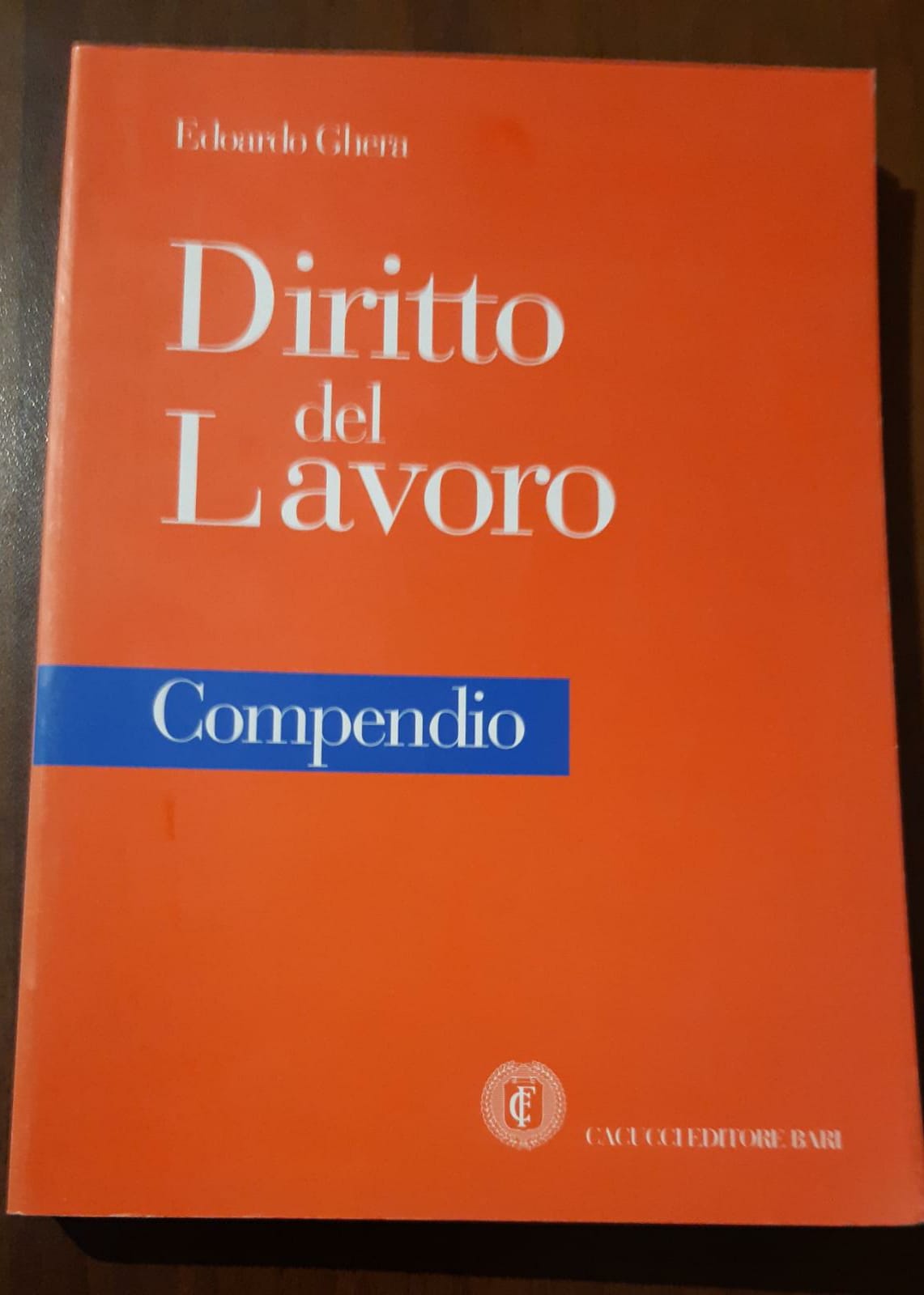 Diritto del lavoro - copertina