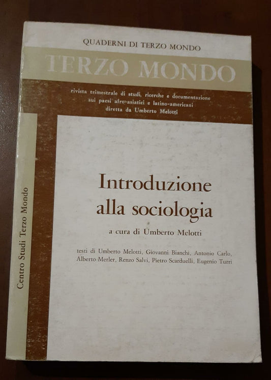 Introduzione alla sociologia - copertina