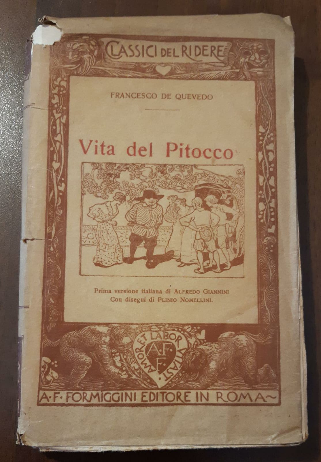 Classici per ridere  Vita del Pitocco - copertina