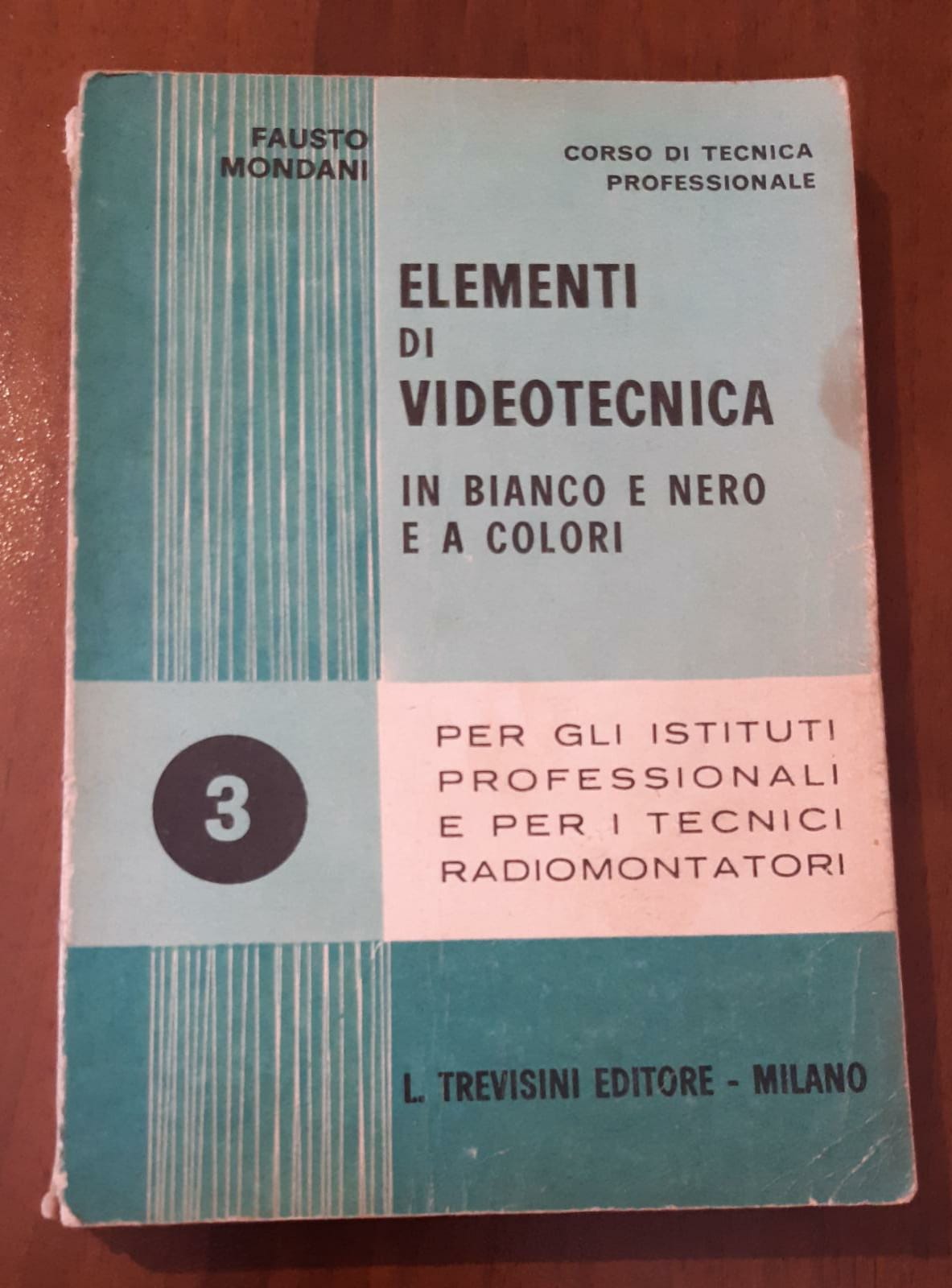 Elementi di Videotecnica - copertina