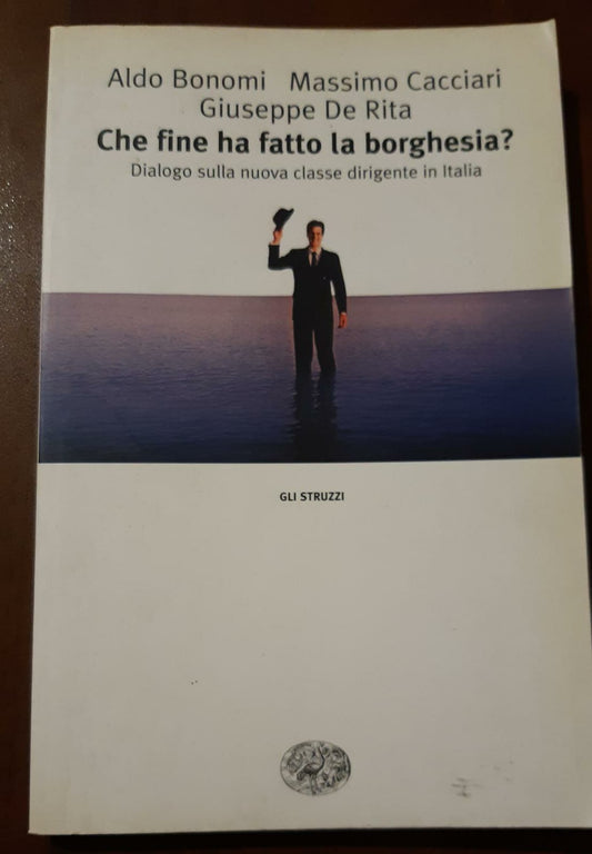 Che fine ha fatto la borghesia? Dialogo sulla nuova classe dirigente in Italia - copertina