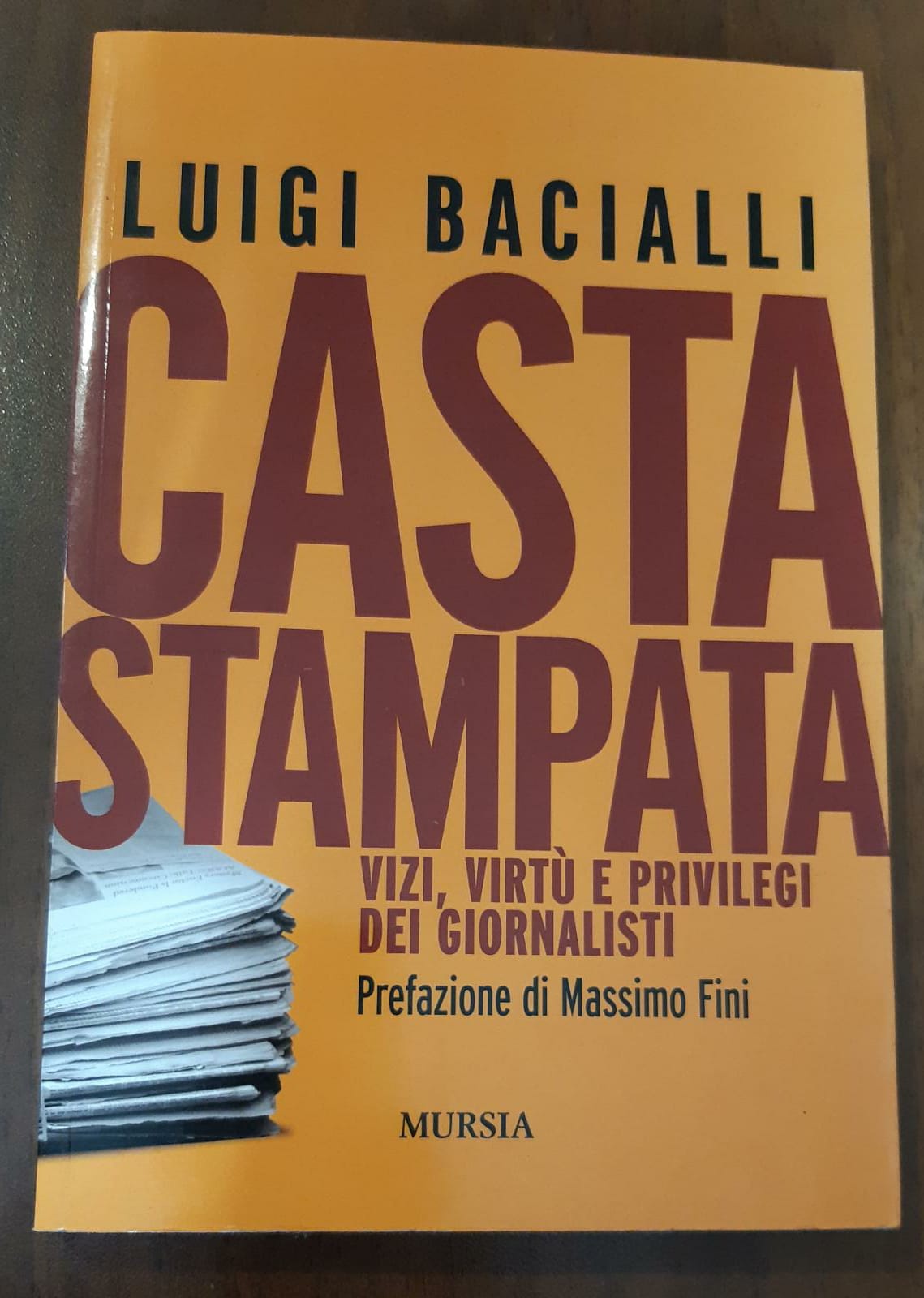 Casta stampata. Vizi, virtù e privilegi dei giornalisti - copertina