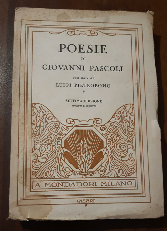 Poesie - copertina