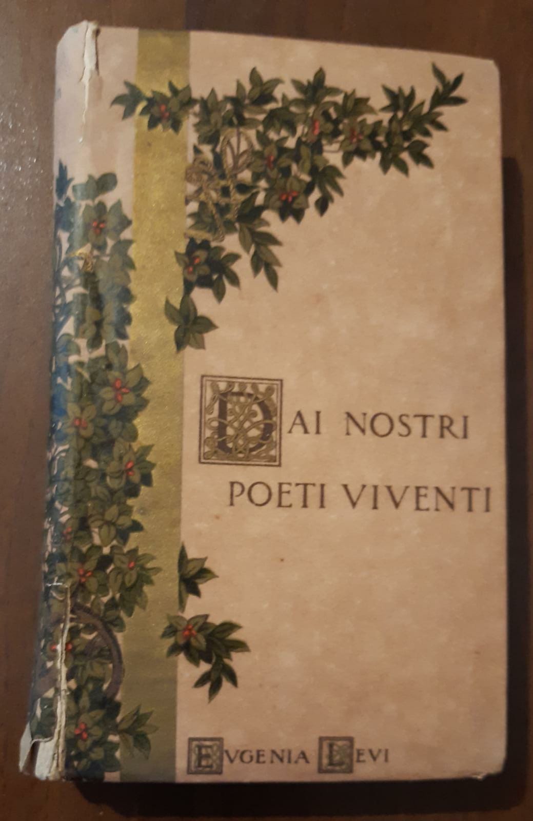 Dai nostri poeti viventi - copertina