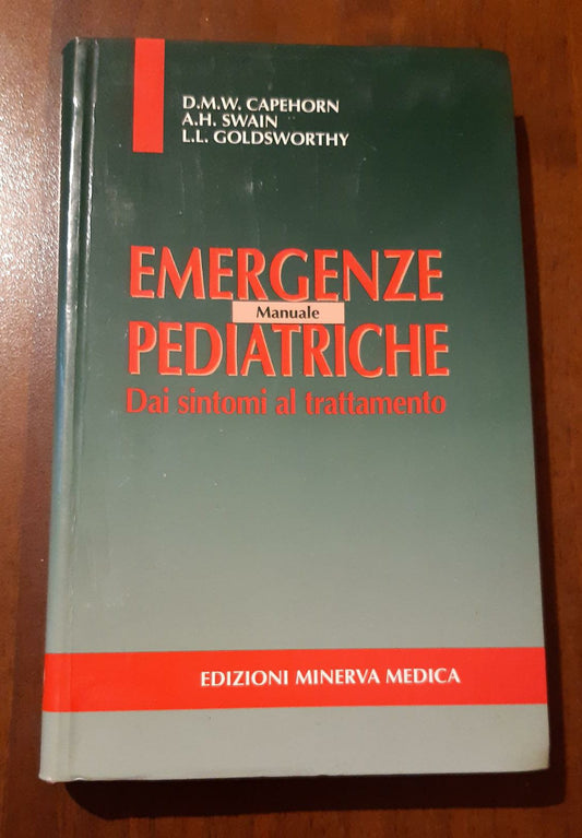 Manuale di emergenze pediatriche. Dai sintomi al trattamento - copertina
