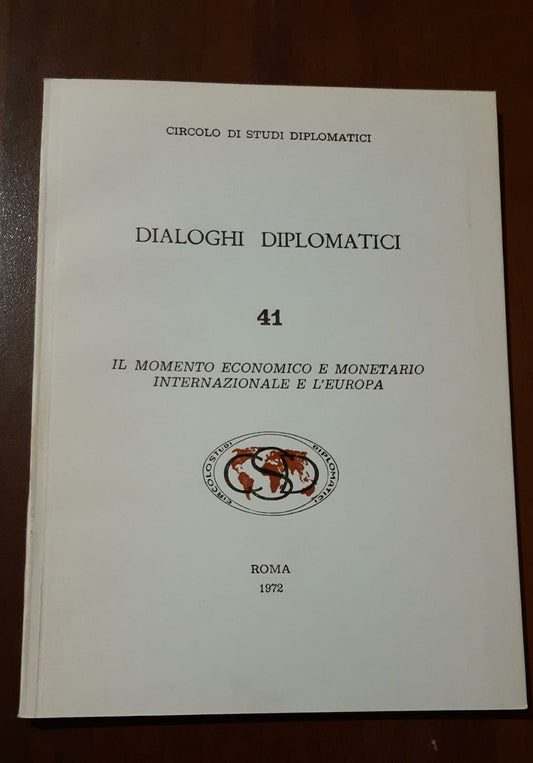 Circolo di studi diplomatici Dialoghi Diplomatici N 41 - copertina