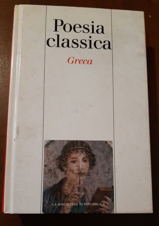 Antologia della poesia greca - copertina