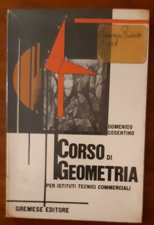 Corso di geometria - copertina