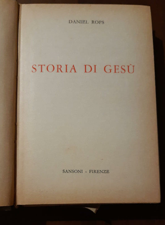 Storia di Gesu - copertina