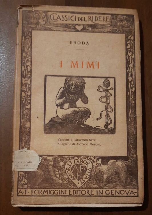 Classici del ridere I Mimi - copertina