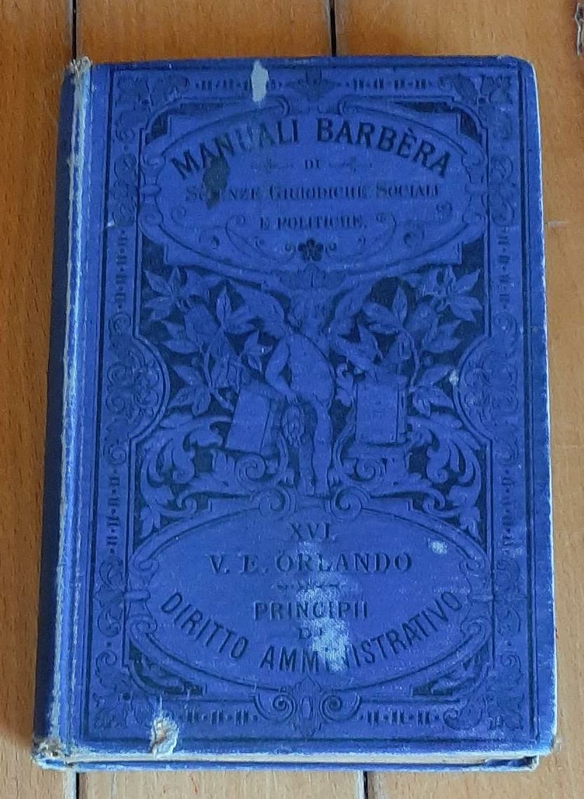 Principi di diritto amministrativo - copertina