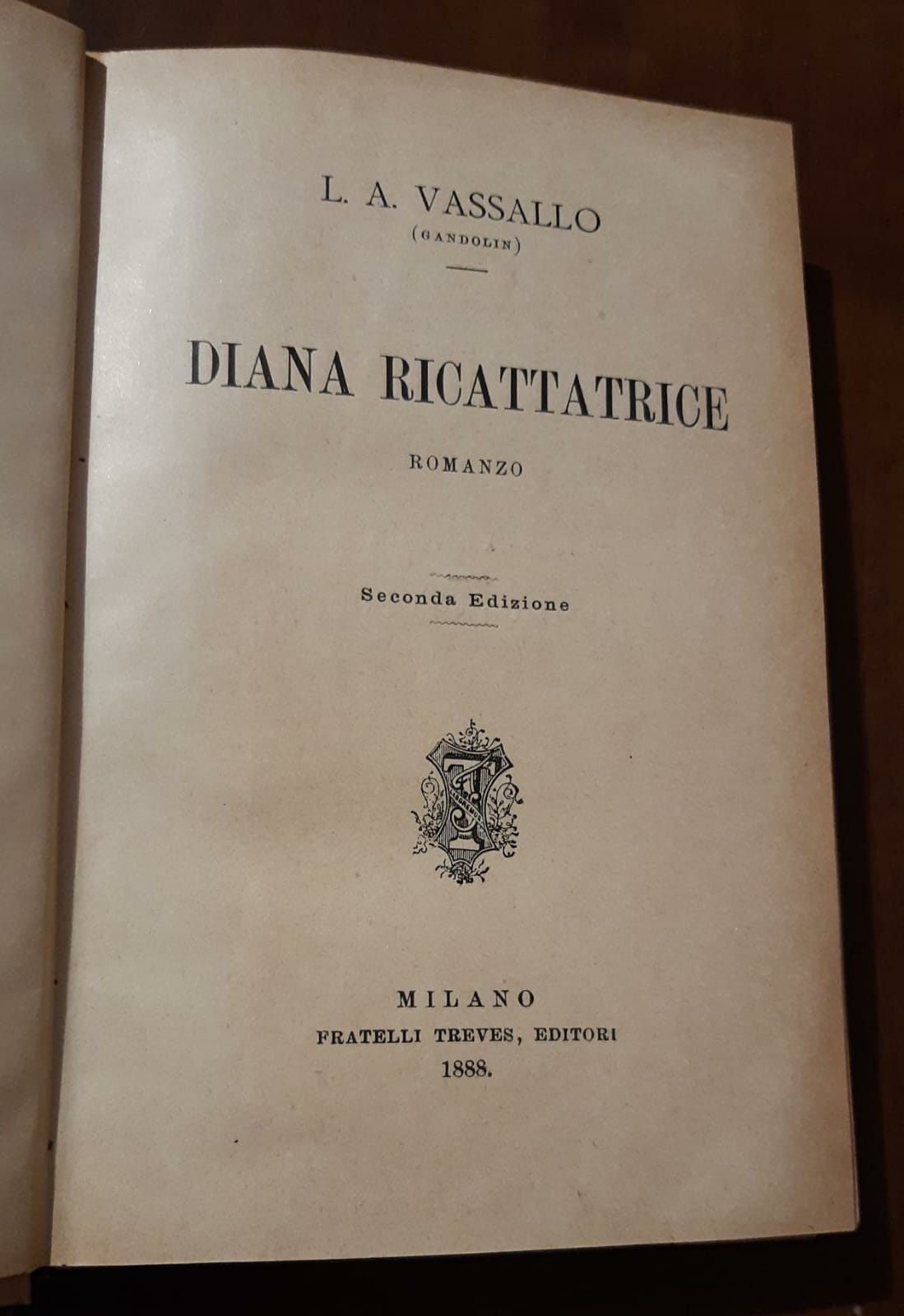 Diana Ricattatrice - copertina