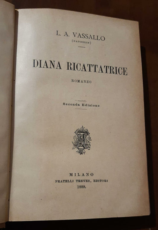 Diana Ricattatrice - copertina