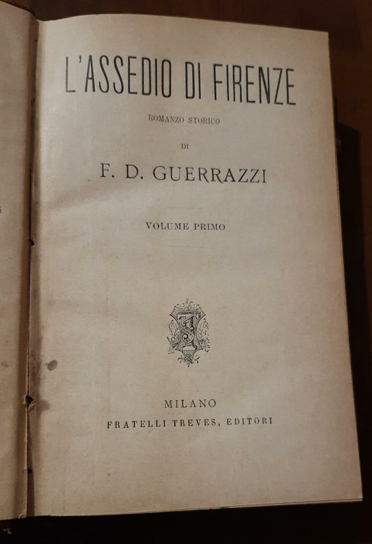 L'Assedio di Firenze - copertina