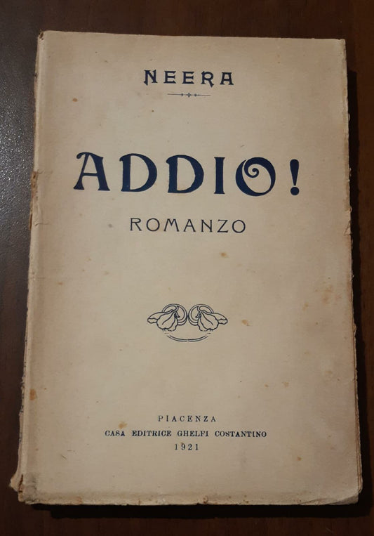 Addio - copertina