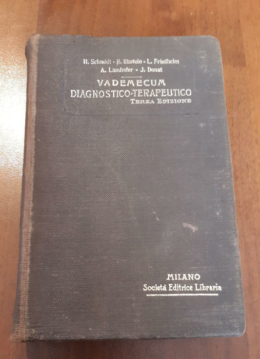 Vademecum diagnostico - terapeutico per studenti e medici - copertina
