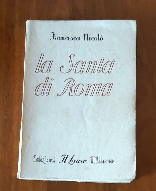 La Santa di Roma - copertina