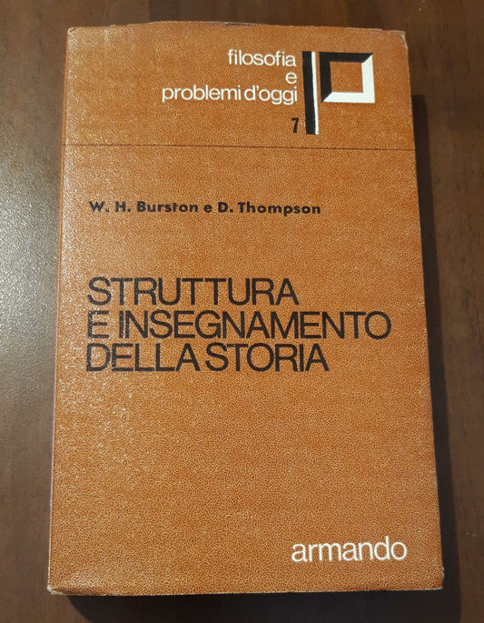 Struttura e insegnamento della storia - copertina