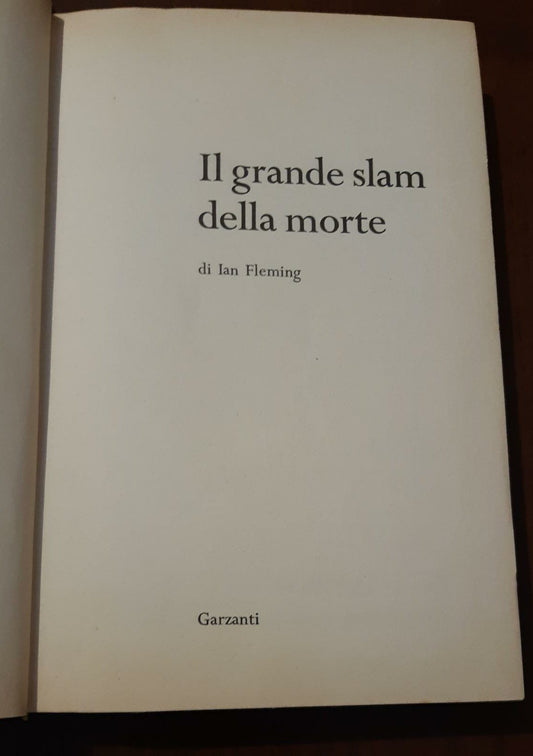 Il grande slam della morte - copertina
