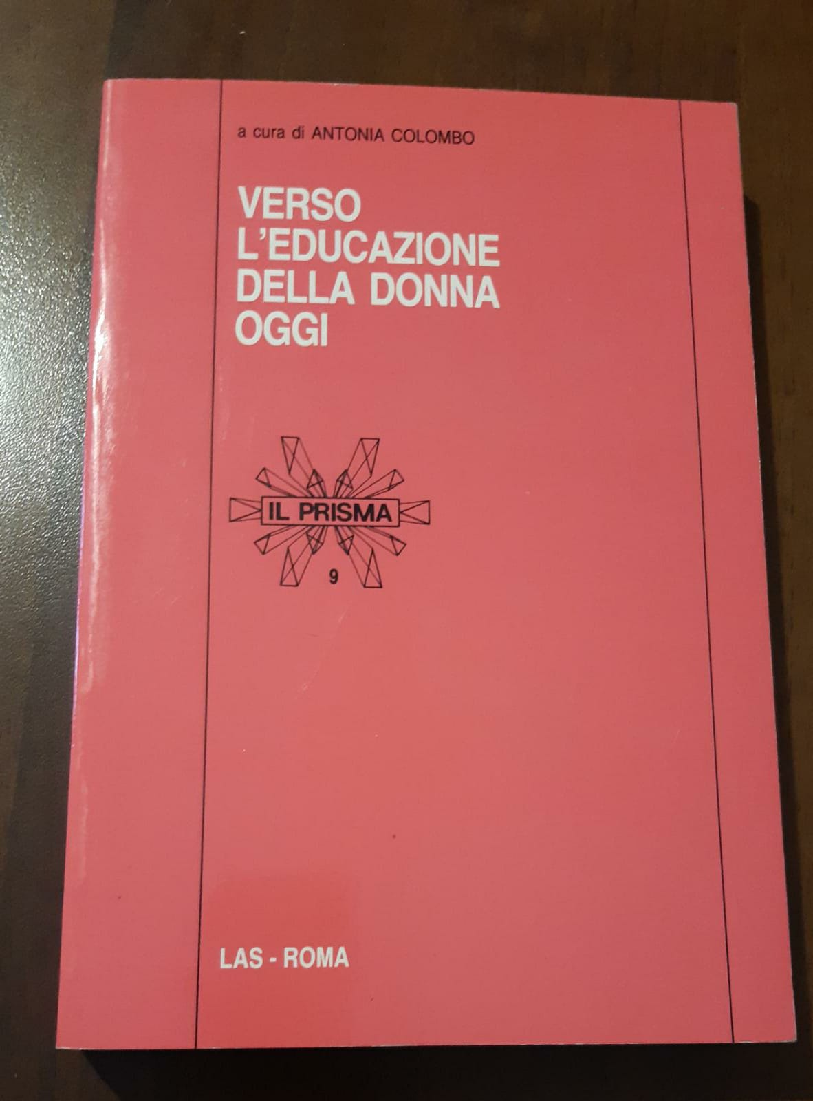 Verso l'educazione della donna oggi - copertina