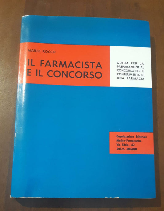 Il farmacista e il concorso - copertina