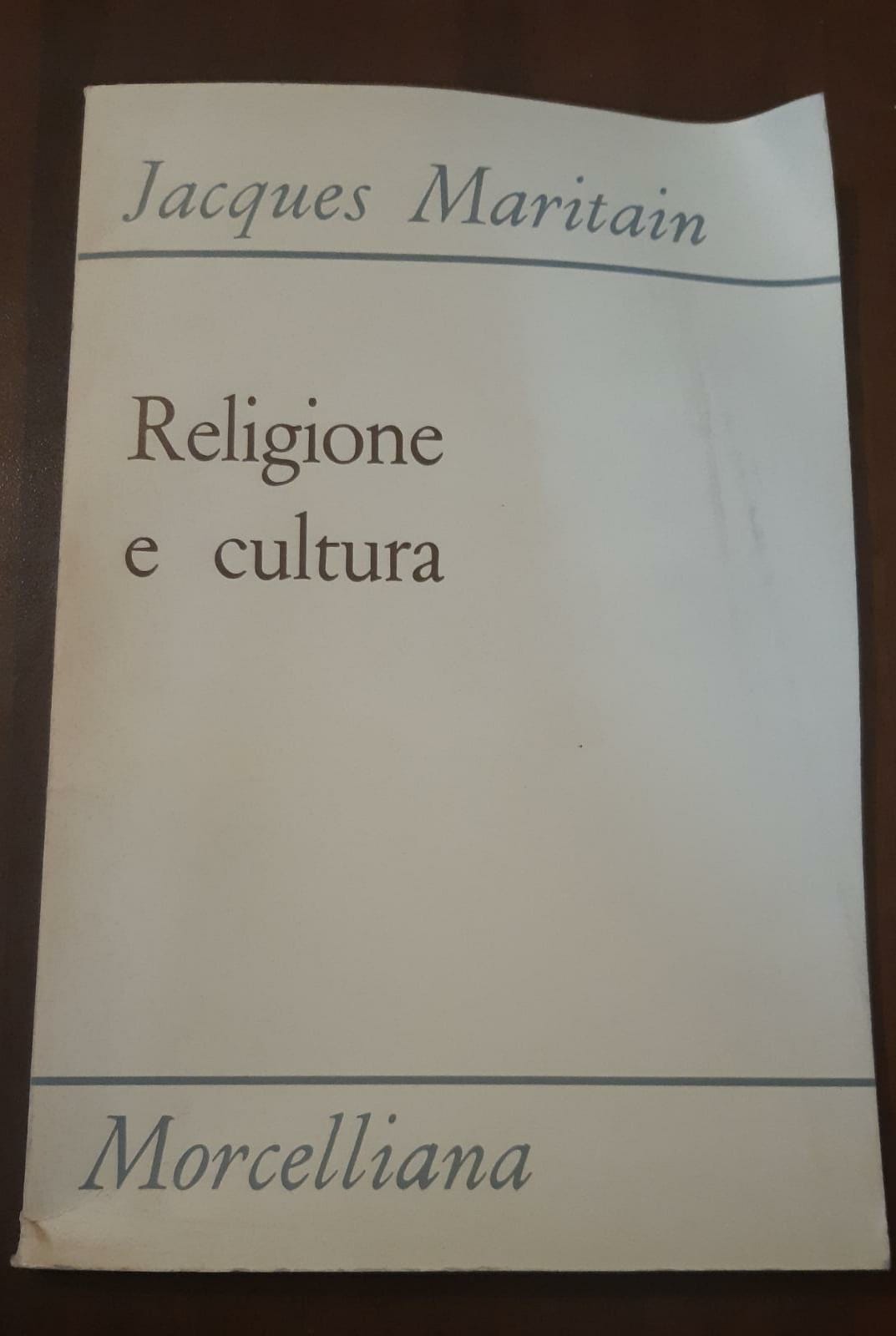 Religione e cultura - copertina