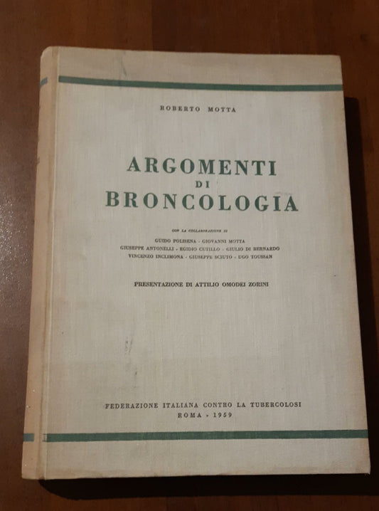 Argomenti di broncologia - copertina