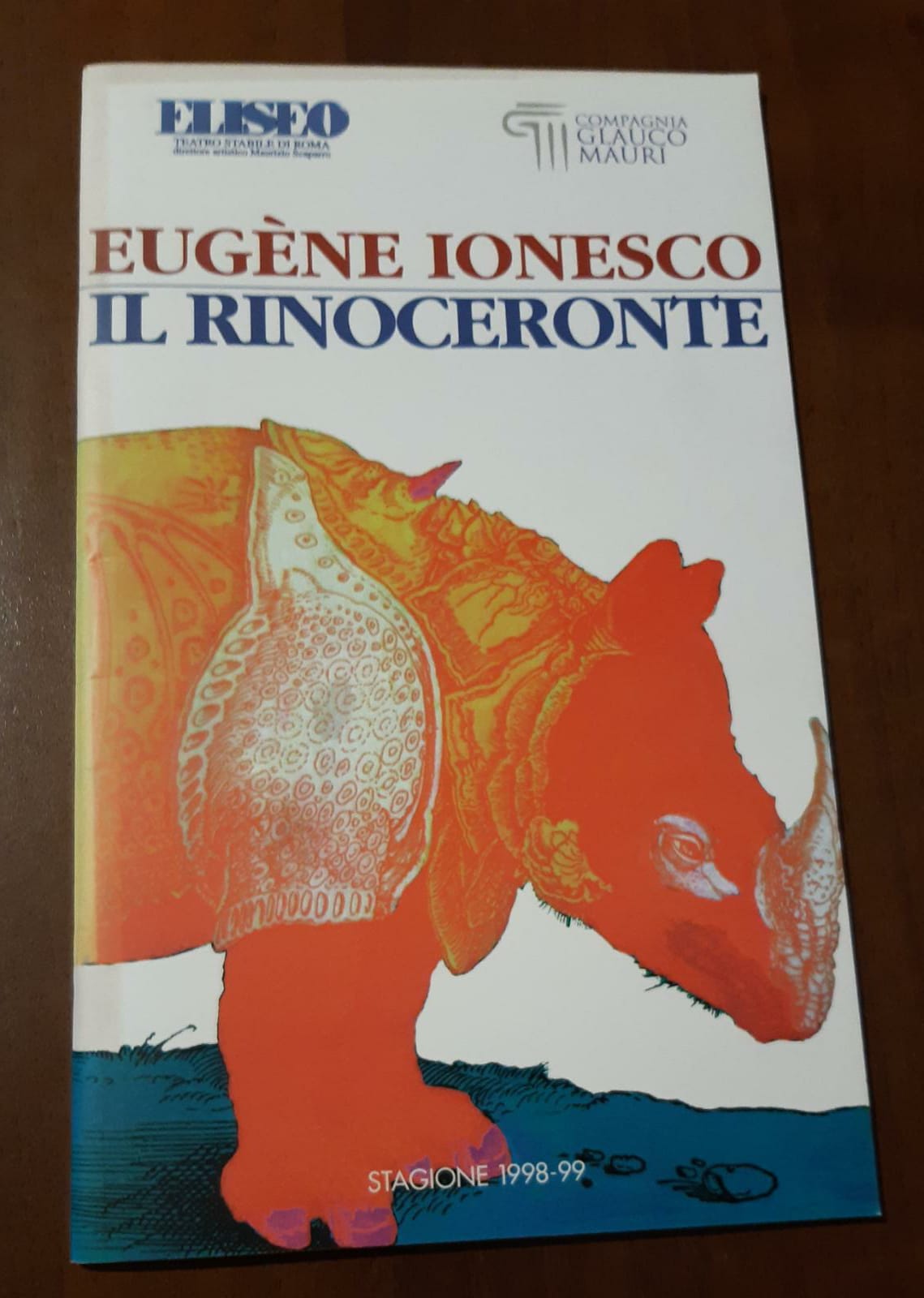 Il rinoceronte - copertina