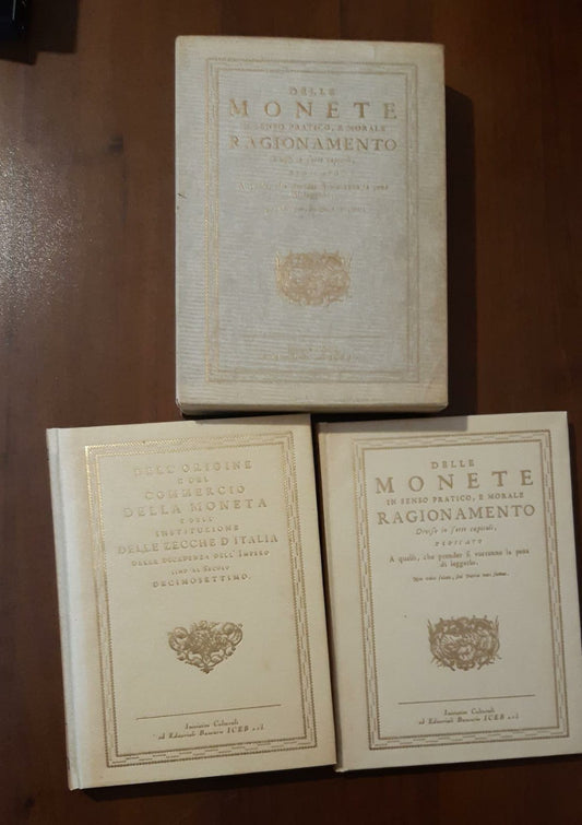 Delle Monete in senso pratico e morale - copertina