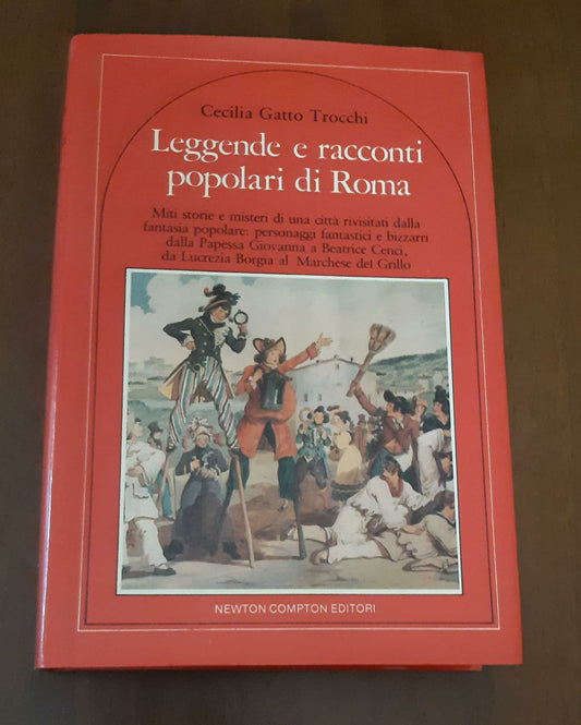 Leggende e racconti popolari di Roma - copertina