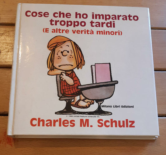 Cose che ho imparato troppo tardi e altre verità minori - copertina