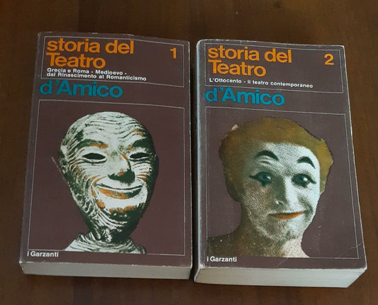 Storia del teatro  volume I volume II - copertina