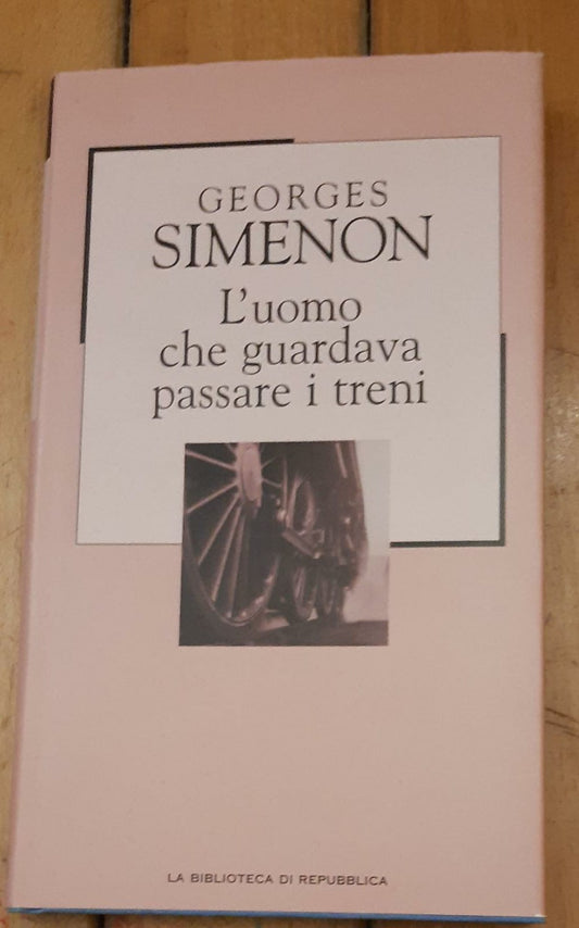 L'uomo che guardava passare i treni - copertina