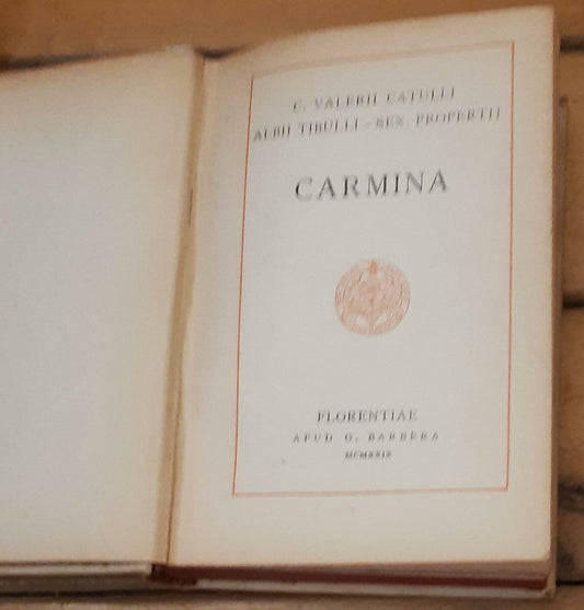 Carmina - copertina