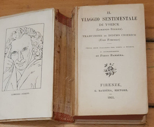 Il viaggio sentimentale di Yorick - copertina