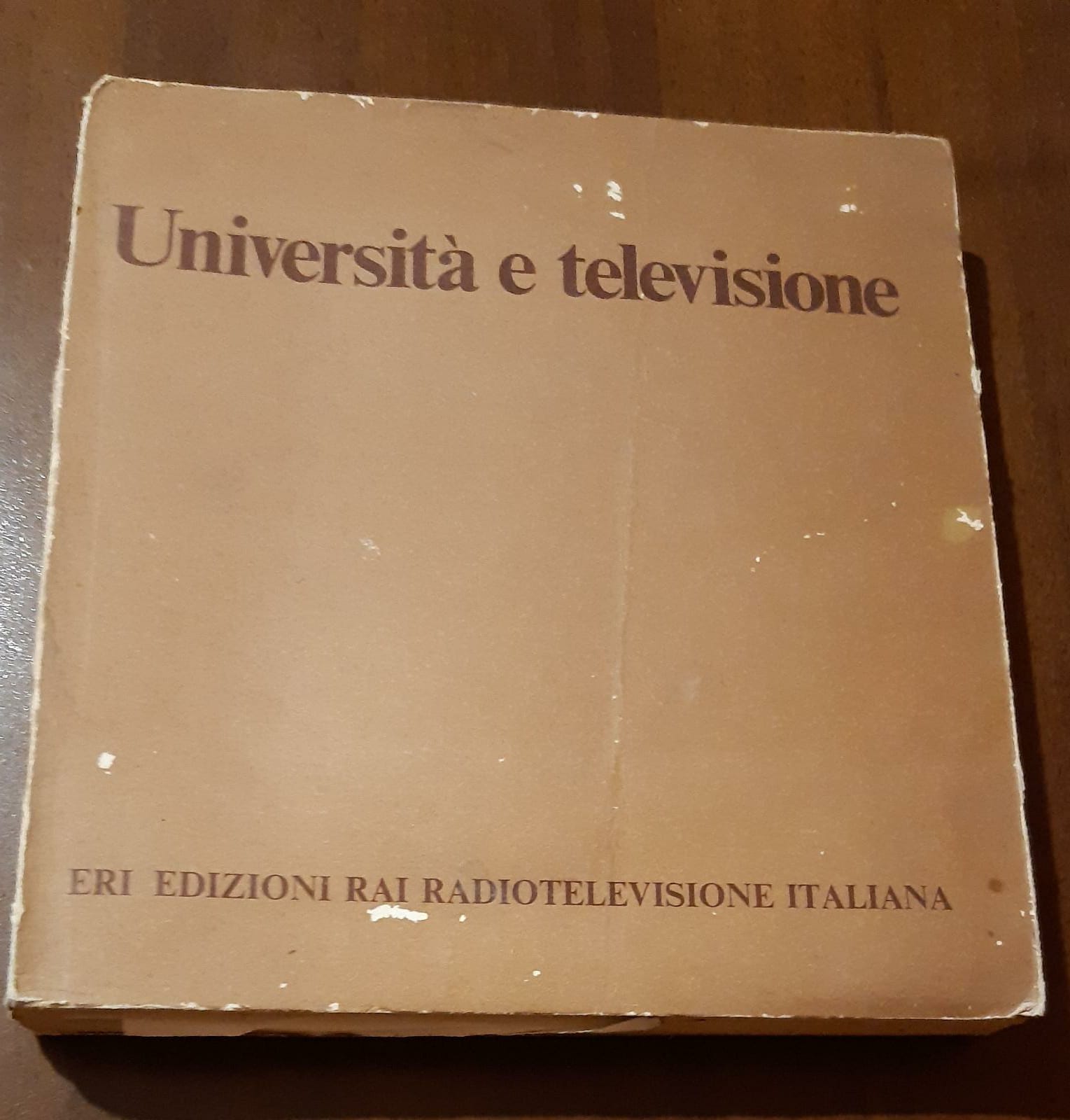 Università e televisione - copertina