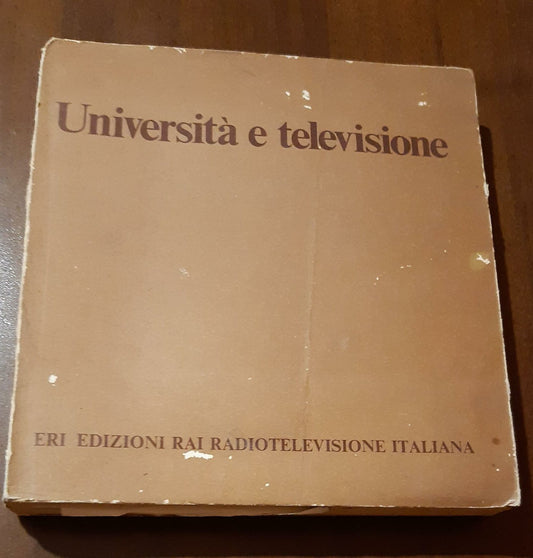 Università e televisione - copertina