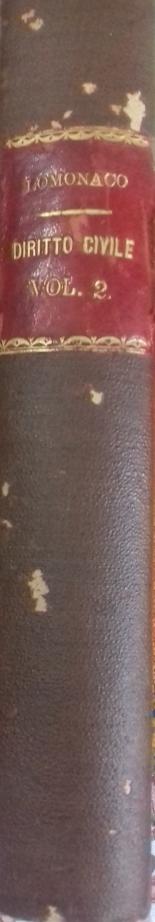 Istituzioni di Diritto Civile Italiano. Vol. 2 - copertina