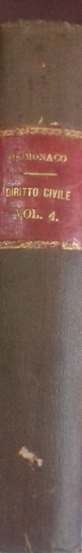 Istituzioni di Diritto Civile Italiano. Vol. 4 - copertina