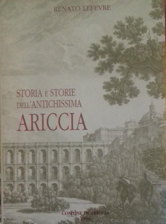 Storia e storie dell'Antichissima Ariccia - copertina