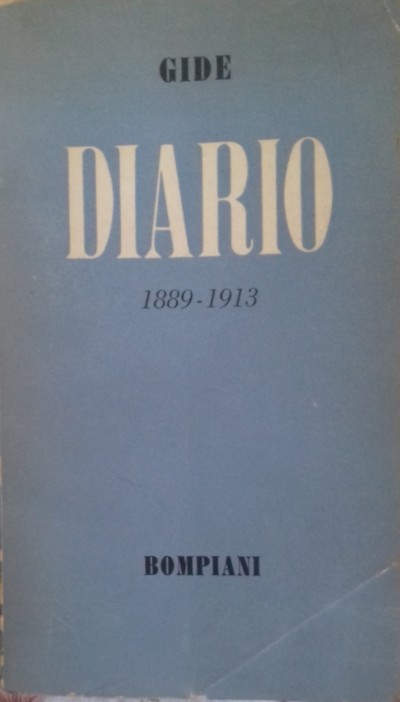 Diario. 1889-1913 - copertina