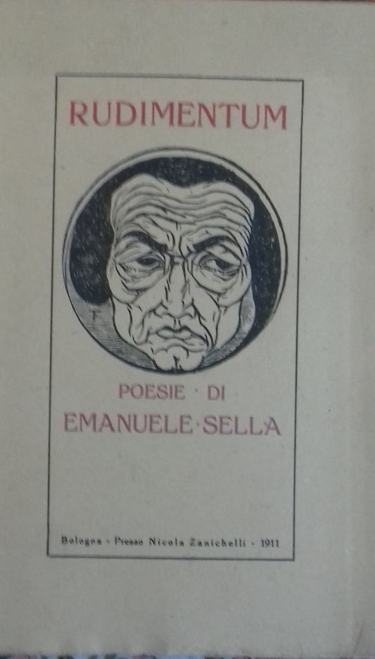 Rudimentum. Poesie - copertina