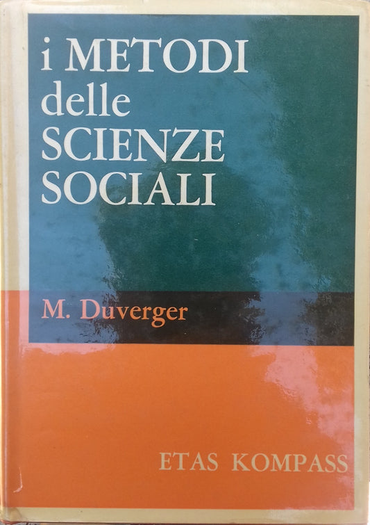I metodi delle scienze sociali - copertina