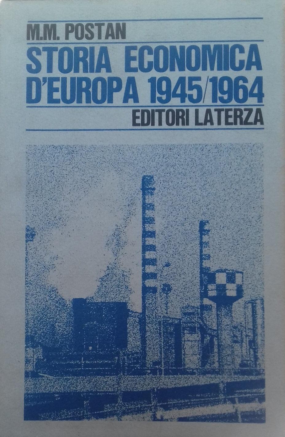 Storia economica d'Europa (1945-1964) - copertina