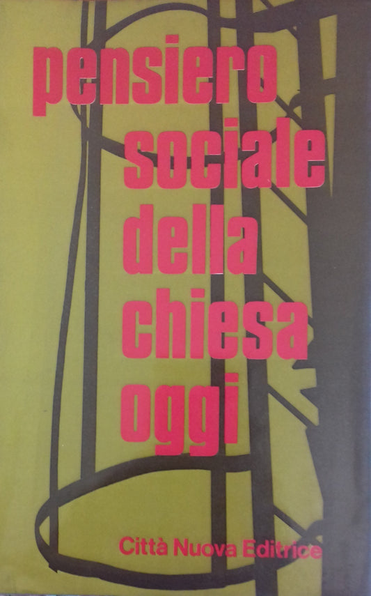 Pensiero sociale della Chiesa oggi - copertina