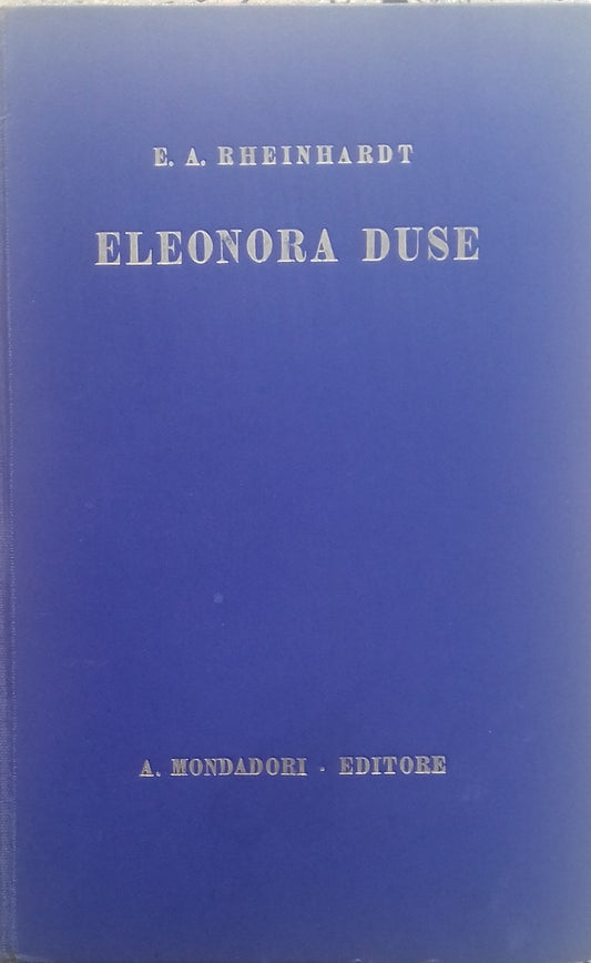 Eleonora Duse - copertina