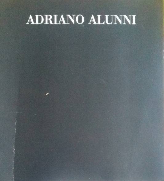 Adriano Alunni - copertina